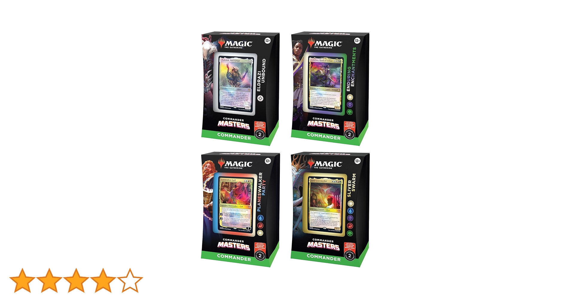 Magic: The Gathering - Commander Masters Commander Deck Display